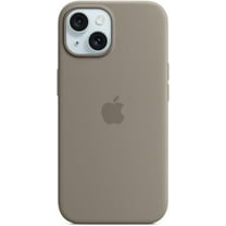 iPhone 15 Silicone Case with MagSafe - Clay