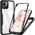 thumbnail image 1 of for iPhone 15 case Clear Case 360° Full Body Protective Shockproof Anti-Scratch Phone Case Cover for iPhone 15 case 5G Slilcone TPU Slim Fit Thin for iPhone 15 Phone case, 1 of 7
