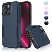 for iPhone 16,16 Pro,16 Plus,16 Pro Max Case,Heavy Duty Shockproof Dual Layer Rugged Full-Body Protective Phone Cover,2 in 1 Silicone Rubber Phone Case for iPho