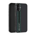 thumbnail image 1 of for iPhone 16 Carbon Fiber Pattern Case, Magnetic Case[Compatible with Mag-Safe] Smooth Slim Fit Shockproof Women Men Protective Sturdy Durable Case for iPhone 16,B, 1 of 7