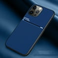 thumbnail image 1 of for iPhone 16 Case, Luxury Ultra Slim with Magnetic Matte Dual Layer Shockproof Bumper Frame Drop Protection Hybrid Phone Case Cover for iPhone 16, Blue, 1 of 6