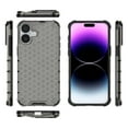 thumbnail image 1 of for iPhone 16 Case Rugged, Slim Translucent Flexible Scratch Resistant TPU Gel Rubber Silicone Anti-Slip Shockproof Drop-Protection Phone Cover for iPhone 16,Black, 1 of 6