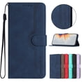 thumbnail image 1 of iPhone 16 Case Wallet for Women Men, Premium PU Leather Slim Fit Cards Holders Flip Cover Stand Anti-Scratch Shockproof Stylish Phone Case for Apple iPhone 16, Darkblue, 1 of 7