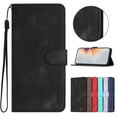 thumbnail image 1 of iPhone 16 Case Wallet for Women Men, Premium PU Leather Slim Fit Cards Holders Flip Cover Stand Anti-Scratch Shockproof Stylish Phone Case for Apple iPhone 16, Black, 1 of 7