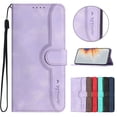 thumbnail image 1 of iPhone 16 Case Wallet for Women Men, Premium PU Leather Slim Fit Cards Holders Flip Cover Stand Anti-Scratch Shockproof Stylish Phone Case for Apple iPhone 16, Purple, 1 of 7