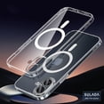 thumbnail image 1 of for iPhone 16 Clear Case with Lens Protector, Compatible with MagSafe Charging, Hard PC Shockproof Military-Grade Drop Protection, Magnetic Phone Case for iPhone 16, Clear, 1 of 6