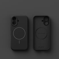 for iPhone 16 Magnetic Case, Compatible with MagSafe, Soft Anti-Scratch Microfiber Lining, Slim Silicone Shockproof Protective Lightweight Phone Case for iPhone 16, Black