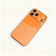 thumbnail image 1 of For iPhone 16 Phone Case,Polka Dot Pattern BacK Design,Built-in Lens Protector,Ultra Slim Shockproof Anti-fall Anti-Scratch Drop Protection,Rugged Lightweight Thin Fit Phone Case,Orange, 1 of 8