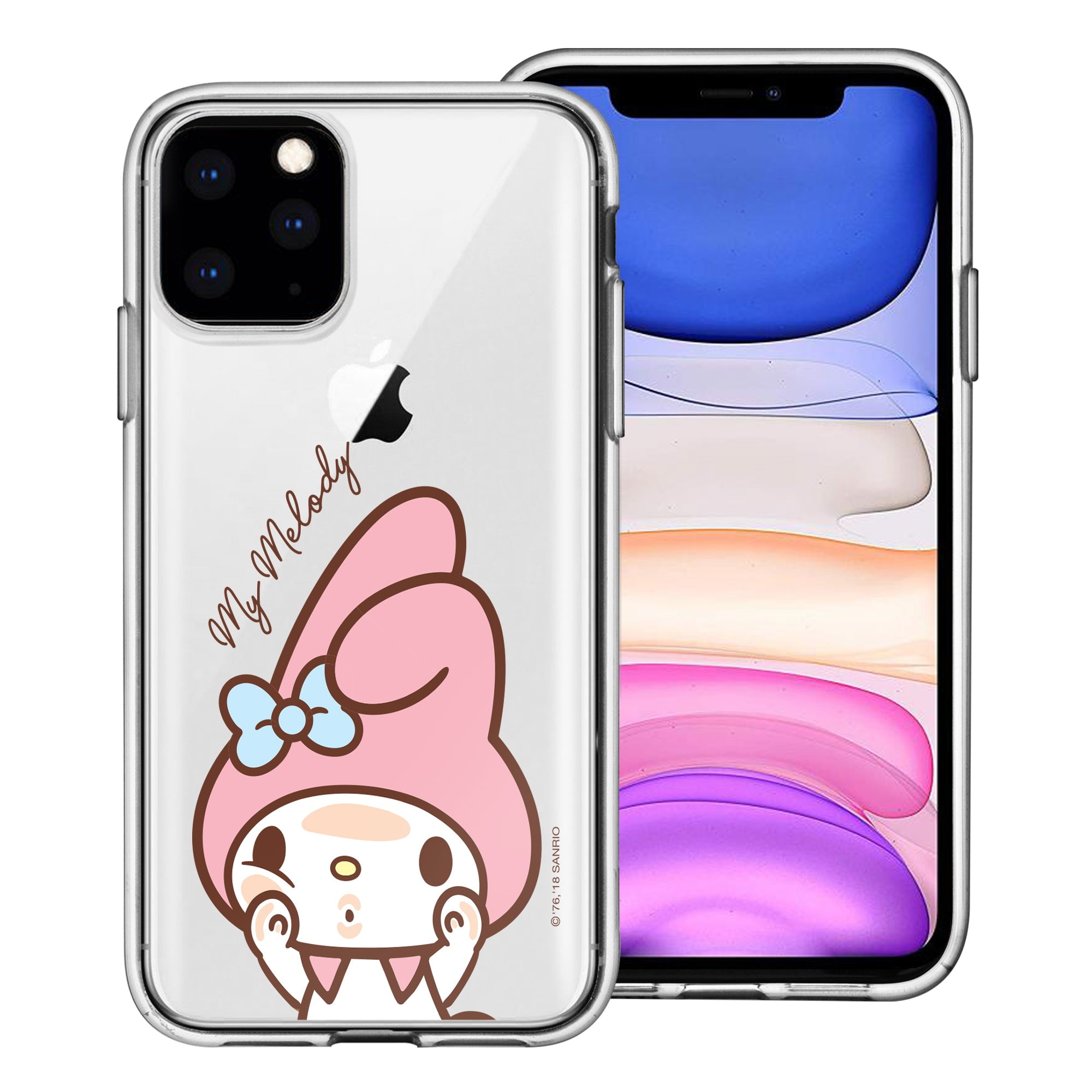 iPhone 16 Plus Case Sanrio Clear TPU Soft Jelly Cover