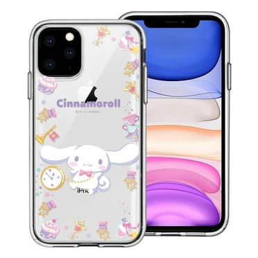 iPhone 16 Plus Case (6.7inch) Sanrio Cute Clear Soft Jelly Cover - Circle Cinnamoroll