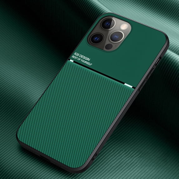 for iPhone 16 Plus Case, Luxury Ultra Slim with Magnetic Matte Dual Layer Shockproof Bumper Frame Drop Protection Hybrid Phone Case Cover for iPhone 16 Plus, Green