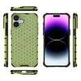 thumbnail image 1 of for iPhone 16 Plus Case Rugged, Slim Translucent Flexible Scratch Resistant TPU Gel Rubber Silicone Anti-Slip Shockproof Drop-Protection Phone Cover for iPhone 16 Plus,Green, 1 of 6