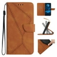 thumbnail image 1 of for iPhone 16 Plus Case, Wallet Card Holder PU Leather Stand Flip Cases Wrist Strap Magnetic Closure Shockproof Protective Cover for iPhone 16 Plus, Brown, 1 of 9