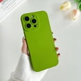 thumbnail image 1 of for iPhone 16 Plus Case for Women with Full Camera Lens Protection, Silicone Girly Cute Side Soft Ultra Slim Shockproof Protective Lightweight Phone Cover for iPhone 16 Plus, Green, 1 of 7