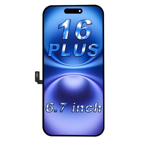 For iPhone 16 Plus Screen Replacement 6.7 inch, 3D Touch LCD Display