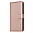 thumbnail image 1 of for iPhone 16 Plus Wallet Case, with [RFID Blocking] Card Slots Strong Magnetic PU Leather Flip Fold Protective Adjustable Kickstand Phone Case for iPhone 16 Plus - Rose Gold, 1 of 7
