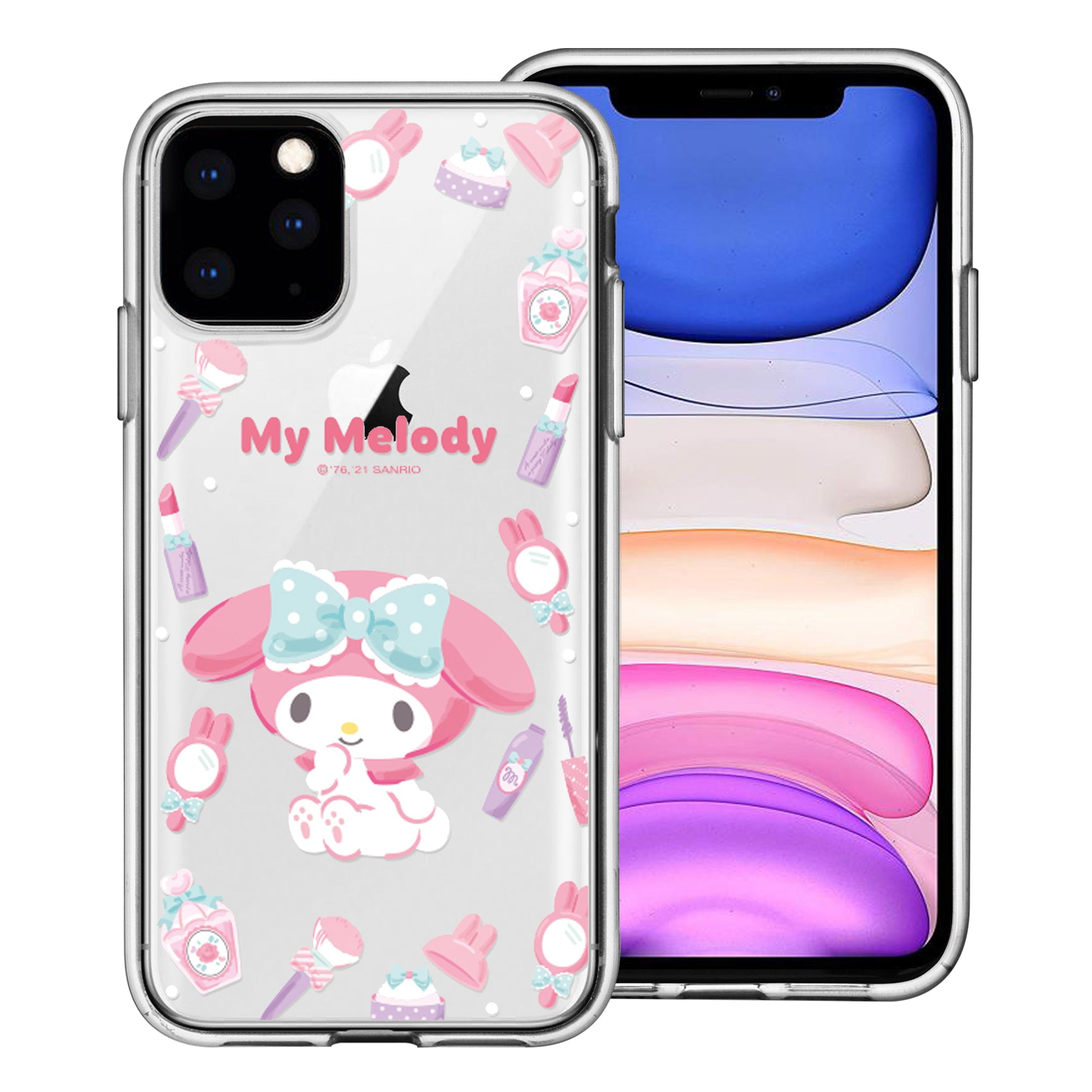 【iPhone16ProMax】 My Melody & Kuromi Case Sanrio Iphone 16 15 14 My Melody Kuromi 13 12 11 Pro ProMax