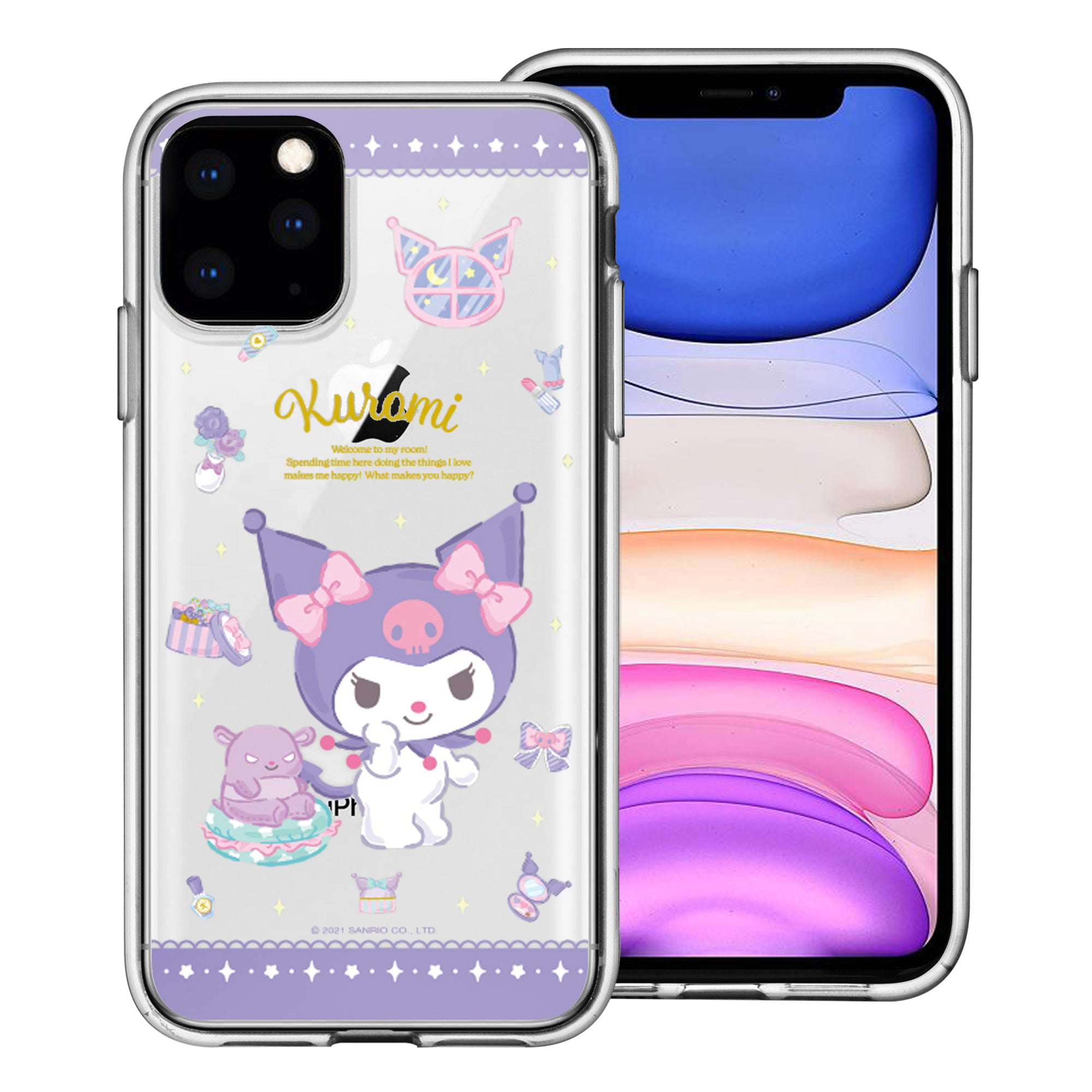 iPhone 16 Pro Case (6.3inch) Sanrio Cute Clear Soft Jelly Cover