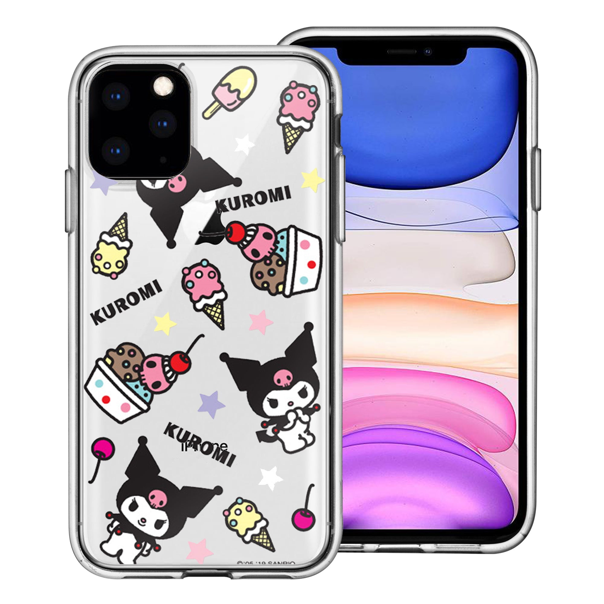 iPhone 16 Pro Case (6.3inch) Sanrio Cute Clear Soft Jelly Cover