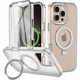 for iPhone 16 Pro Case with Invisible Stand with