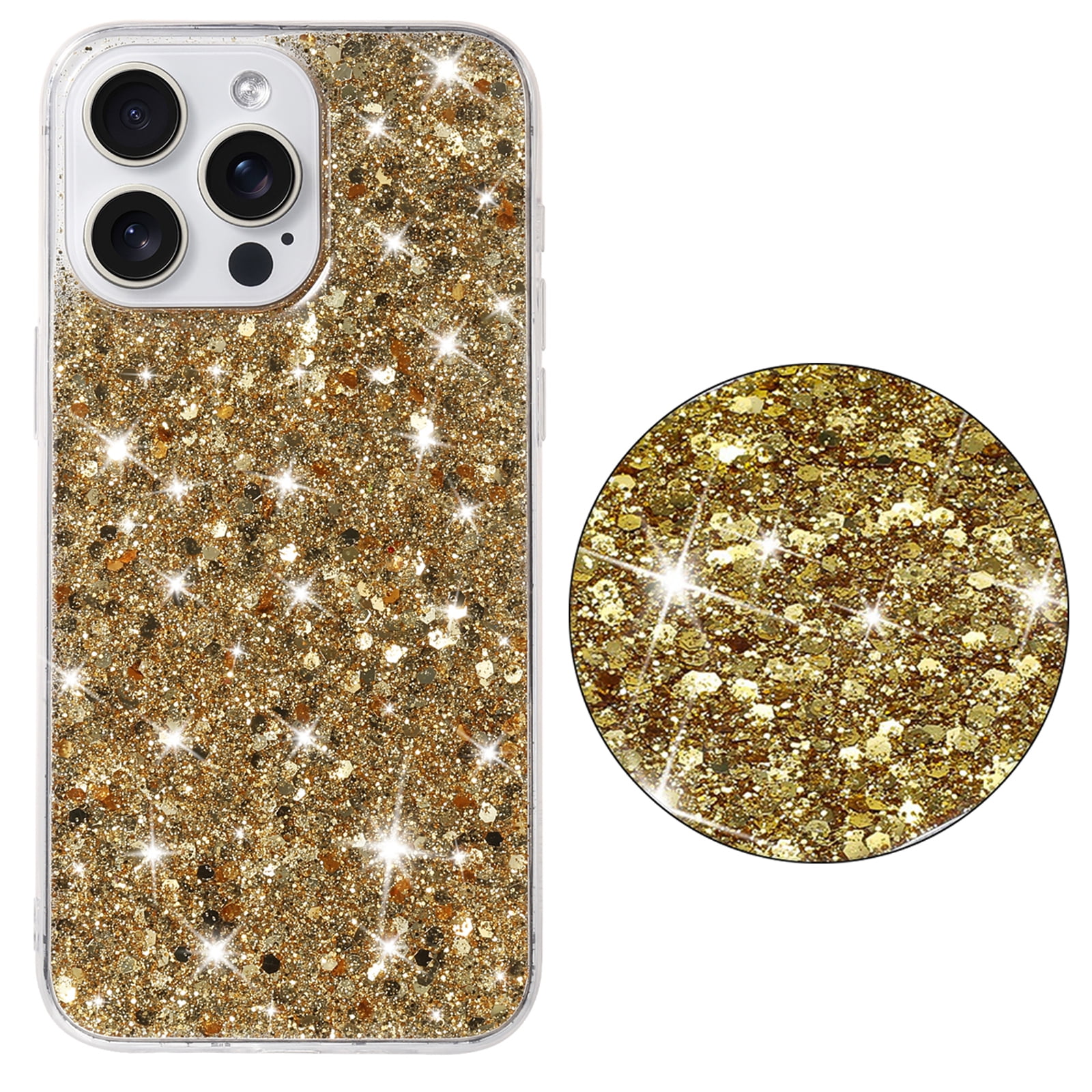 LXK Magnetic Glitter Case For IPhone 13 [Compatible With