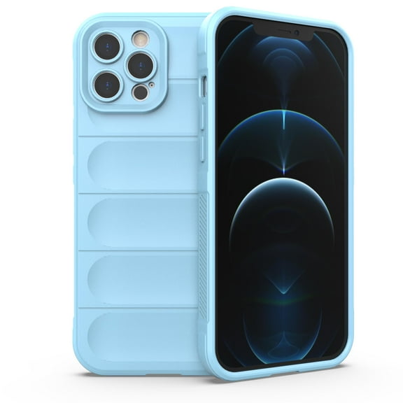for iPhone 16 Pro Grip Case,[Silky Touch Premium Liquid Silicone][Camera Protection] [Soft Anti-Scratch Microfiber Lining],Slim Soft Shockproof Anti-Scratch Phone Case,Blue