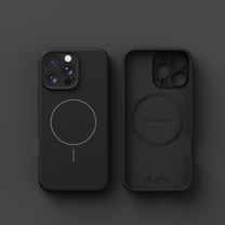 for iPhone 16 Pro Magnetic Case, Compatible with MagSafe, Soft Anti-Scratch Microfiber Lining, Slim Silicone Shockproof Protective Lightweight Phone Case for iPhone 16 Pro, Black