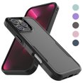 thumbnail image 1 of iPhone 16 Pro Max Case ,2 in 1 Phone Case for iPhone 16 Pro Max 6.9 inch ,Takfox Shockproof Protection Heavy Duty Armor Durable Hard Plastic & Rubber Rugged Full Body Bumper Cover- Black, 1 of 8
