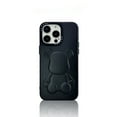 thumbnail image 1 of For iPhone 16 Pro Max Case, 3D Cute Bear Design Phone Case, Stylish and Protective Cover Compatible with Precise Cutouts, Shock-Absorbing and Anti-Slip Silicone Shell,  White/Black/Brown, 1 of 10