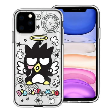 iPhone 16 Pro Max Case (6.9inch) Sanrio Cute Clear Soft Jelly Cover - Bad Badtz-Maru Angel