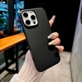 thumbnail image 1 of for iPhone 16 Pro Max Case Built-in Magnetic, Compatible with Mag-Safe, Skin-Feel Grip Military-Grade Protection Shockproof Slim Lightweight Phone Cover for iPhone 16 Pro Max, Black, 1 of 9