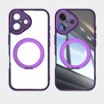 thumbnail image 1 of for iPhone 16 Pro Max Case with Camera Lens Protector, [1x Screen Protector] Rugged Shockproof Kickstand Bumper Ring Holder Slim Fit Drop Proof Phone Case for Apple iPhone 16 Pro Max, Darkpurple, 1 of 9