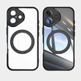 thumbnail image 1 of for iPhone 16 Pro Max Case with Camera Lens Protector, [1x Screen Protector] Rugged Shockproof Kickstand Bumper Ring Holder Slim Fit Drop Proof Phone Case for Apple iPhone 16 Pro Max, Black, 1 of 9