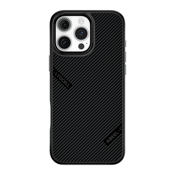 for iPhone 16 Pro Max Case, Carbon Fiber Texture Magnetic Protective Cover, Compatible with MagSafe, PC+TPU Shockproof Anti-Scratch Slim Lightweight Drop Protection Wireless Charging, A