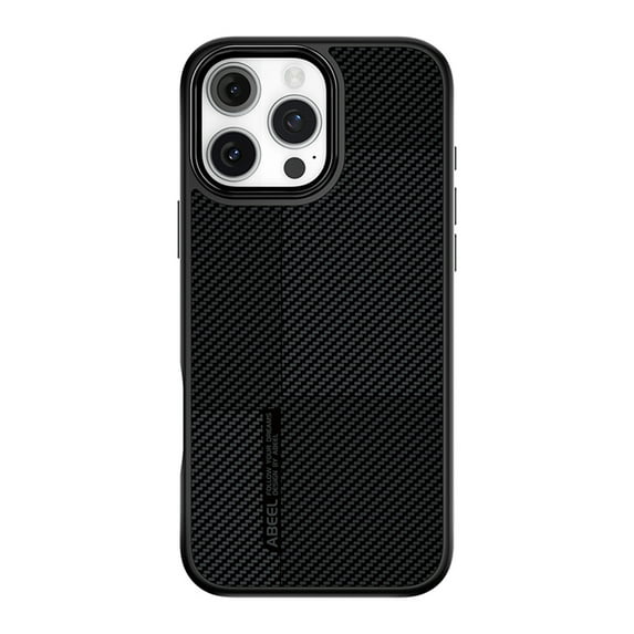for iPhone 16 Pro Max Case, Carbon Fiber Texture Magnetic Protective Cover, Compatible with MagSafe, PC+TPU Shockproof Anti-Scratch Slim Lightweight Drop Protection Wireless Charging, B