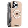 thumbnail image 1 of for iPhone 16 Pro Max Case Compatible with MagSafe, 360° Rotating Ring Kickstand, Ultra Slim Lightweight Shockproof Back Cover, Luxury Drop Protective Phone Case for iPhone 16 Pro Max, Offwhite, 1 of 7