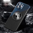 thumbnail image 1 of for iPhone 16 Pro Max Case with Invisible 360° Rotatable Ring Holder Magnetic Kickstand, Compatible with Mag-Safe, Shockproof Ultra Slim Protection Pixel 7 Phone Case for Women Men,Blackblue, 1 of 5
