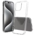 thumbnail image 1 of for iPhone 16 Pro Max Case, Luxury Clear Ultra Slim Anti-Scratch Shockproof Non-Yellowing Acrylic Hard Back Protective Lightiweght Phone Case Cover Fit for iPhone 16 Pro Max - Clear, 1 of 6