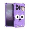 thumbnail image 1 of For iPhone 16 Pro Max Case,Ultra Slim Designing,Lightweight,Cute Puppy Cartoon Print,Shockproof Anti-Fall Protective Thin Fit Rugged Phone Case Cover For iPhone 16 Pro Max,Purple, 1 of 7