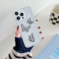 thumbnail image 1 of For iPhone 16 Pro Max Case for Women Girls, Stylish Back Cover Soft TPU Shockproof Drop Protective Slim Fit Anti-Scratch Bumper Phone Case for Apple iPhone 16 Pro Max, Butterfly, 1 of 7