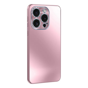 For iPhone 16 Pro Max Case for Women Men, Dual Color Stylish Matte Back Cover Slim Fit Rugged Shockproof Anti-Scratch Camera Lens Protective Bumper Phone Case for Apple iPhone 16 Pro Max, Pink