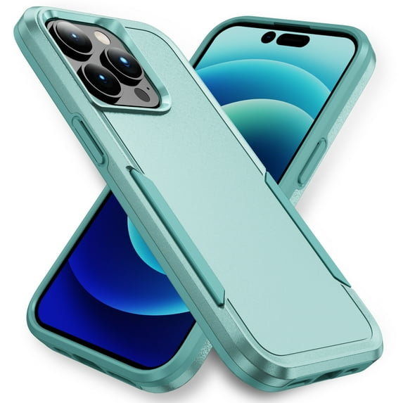 For iPhone 16 Pro Max Case, iPhone 16 Pro Max Case Dual Layer Hard PC Soft TPU Bumper Full Body Shockproof Strong and Durable Phone Case for iPhone 16 Pro Max,Dropproof,Dust-Proof,Anti-Scratch,F