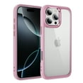 thumbnail image 1 of for iPhone 16 Pro Max Clear Case, [Not Yellowing] [Military-Grade Drop Protection] Lightweight Slim Transparent Phone Case with Metal Lens Frame for iPhone 16 Pro Max Shockproof Cover, Pink, 1 of 7
