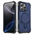 thumbnail image 1 of for iPhone 16 Pro Max Strong Magnetic Case, Compatible with Wireless Charging, [Shockproof Military Grade Drop Protection] Rugged Hard Phone Cover Case for iPhone 16 Pro Max, Blue, 1 of 7