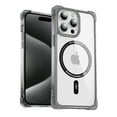 thumbnail image 1 of for iPhone 16 Pro Max Transparent Case, Luxury Strong MagSafe Drop Protection Anti-Scratch Lightweight Shockproof Ultra Slim Clear Anti-fingerprint Back Case for iPhone 16 Pro Max, Black, 1 of 7