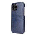 thumbnail image 1 of iPhone 16 Pro Max Wallet Case - 2 Card Holder Slots [Slim + Protective] Luxury Premium Leather - Drop Tested Shockproof Anti-Scratch Men's Classic Retro Cover for iPhone 16 Pro Max,Blue, 1 of 5