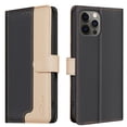 thumbnail image 1 of for iPhone 16 Pro Max Wallet Flip Case, Luxury Premium PU Leather Card Slots Strong Magnetic Closure Kickstand RFID Blocking Phone Case Cover for iPhone 16 Pro Max - Black, 1 of 9