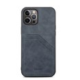 thumbnail image 1 of for iPhone 16 Pro Phone Case, Card Slots Wallet Case, Shockproof Retro PU Leather Skin Hidden Card Slots Anti-fall Rugged Ultra Slim Thin Fit Phone Cover Case for iPhone 16 Pro,Gray, 1 of 7