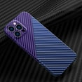 thumbnail image 1 of For iPhone 16 Pro Phone Case Magnetic [Military-Grade Drop Protection] Carbon Fiber Support Wireless Charging Slim Mens Women Matte Shockproof Protective Cover For iPhone 16 Pro,Purple, 1 of 10