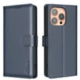 thumbnail image 1 of for iPhone 16 Pro Wallet Case, with [RFID Blocking] Card Slots Strong Magnetic PU Leather Flip Fold Protective Adjustable Kickstand Phone Case for iPhone 16 Pro - Blue, 1 of 7